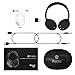 Active Noise Cancelling Headphones, Ifecco Stereo Bluetooth Headphones with Mic HiFi Over-Ear Headsets Support Volume Control 3.5mm Jack and Bluetooth Devices (Upgrade ANC)