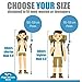 Walking Sticks for Men & Women - 14.5” Foldable Hiking Poles for Backpacking, Exercising and Traveling, Set of 2 Nordic Collapsible Trekking Poles (Black Silver, 115-135cm)