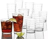 Circleware Blocks 16-Piece Glassware Set Highball