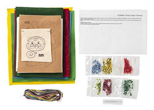 1 Bucilla+86866+Santas+Stocking+Multicolor