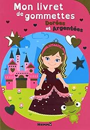 Mon livret de gommettes dorées et argentées