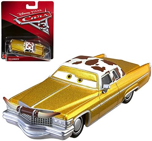 Disney Cars 3 DieCast Tex Dinoco 1:55 Scale