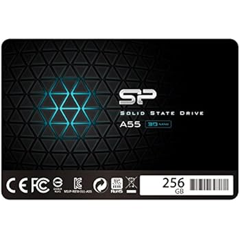 Silicon Power 256GB SSD 3D NAND A55 SLC Cache Performance Boost SATA III 2.5