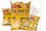 3 Pcs Honey Butter Chip New Korea Potato Snack (60g X 3)