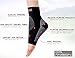 DR.ANISON Plantar Fasciitis Sock Compression Foot Sleeves for Men & Women Increase Blood Circulation (Black, Large)