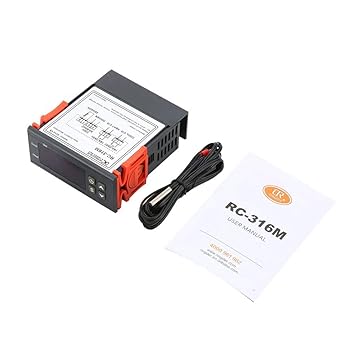 RC-316M Regulador de temperatura digital Termorregulador de calor ...