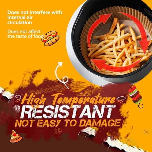 Air Fryer Liners (50 Pcs), Parchment Paper for Air Fryer Disposable