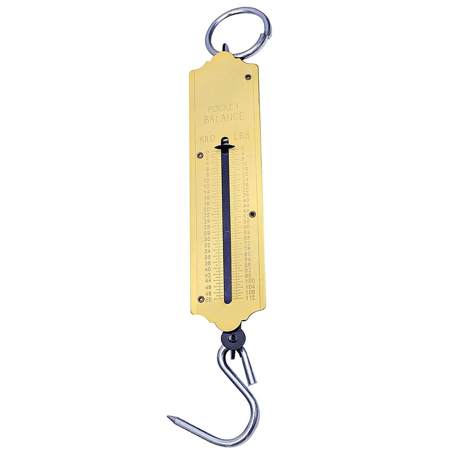 50kg Spring balance hanging weighing luggage Suitcase fish bag Weight scale spring Balance with Hook for Home,School,Classroom Hanging Loop for Kitchen and Finshing Use