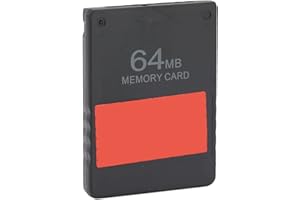 Shanrya 64MB Game Memory, Practicable Easy to Use Game Memory Card for PS1