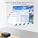 Video Projector | 2400 Lumens Home Video Projector | Mini Projector with Stand | Theater Projector Supports 1080P | HDMI AV USB Micro SD for Home Entertainment, Partythumb 1