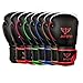 Jayefo Glorious Professional Boxing Gloves with Gel - Leather Sparring Gloves for Boxing, Kick Boxing, Muay Thai and MMA - Heavy Bag Gloves for Heavy Boxing Punching Bag - 16 OZ - Red