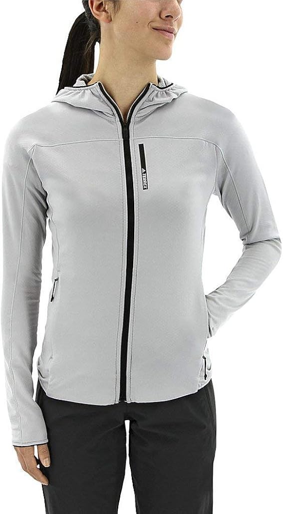 adidas terrex tracerocker hooded fleece jacket