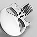 Chenhao15sdf ID car auto 3D emblem sticker decal SKULL Badge THE PUNISHER 100% metal new