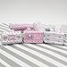 Pink Elephant Girl Baby Shower Mini Candy Bar Wrappers - 45 Stickers