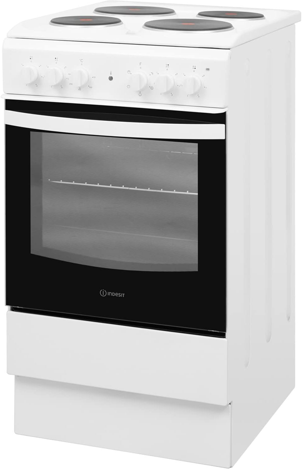 Indesit Freestanding IS5E4KHW 50cm Electric Cooker White 61L Oven