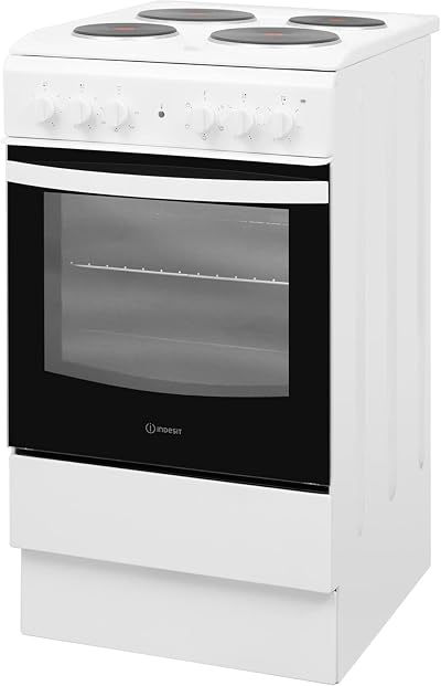 Indesit Freestanding IS5E4KHW 50cm Electric Cooker White 61L Oven