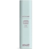 ATTITUDE Revitalizing Cleansing Gel, Gentle Face Wash with Betaine & Niacinamide for Radiant, Healthy-Looking Skin, EWG Verified, Vegan, Unscented, 3.4 Fl Oz