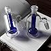 Fashion Glass Water Bubblers Accessories Handmade Beaker Connector,Bottle Shaped (19# Large)