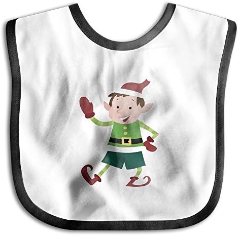 Boy With Santa Hat Cotton Bibs Infant Kids Adjustable Boy's Girl's Baby Neck Saliva Towel Baby-unisex