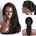 Straight Lace Front Wigs Human Hair Pre Plucked Natural Hairline with Baby Hair Glueless 13x4 Transparent Lace Frontal Wigs Full End Hair 100% Unprocessed Brazilian Virgin Hair Wigs for Black Women
