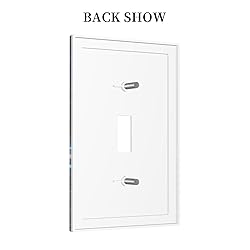 Tewujay Decorative Light Switch Covers 1 Toggle
