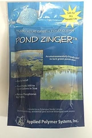 Pond Zinger - Applied Polymer Systems, Inc.- Award Winning 100% plant, fish and wildlife safe algae control for water gardens and features!