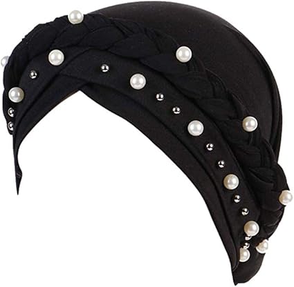 Amazon Com Teryei Turban Head Wrap Cotton Flower Bonnet Night