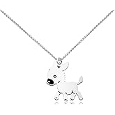 WUSUANED Little Donkey Necklace Funny Animal Jewelry Donkey Lover Gift For Animal Lovers