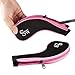 Aeola Golf Club Headcovers, Zipper headcovers for Golf Clubs Iron Covers with Interchangeable Number Tag, Pink - 10Pcs
