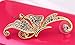 WIIPU women 1PCS Gold White Crystal Butterfly Ear Cuffs Left Clip On Cartilage Ear Cuff Earring(E01)