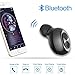 Mini Bluetooth Earbud with [Magnetic USB Charger], Beartwo Invisible Wireless Earpiece In-ear Headset Sweat-proof hands free Single Bluetooth Earphone V4.1 with Mic HD Mic(1 piece)