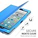 MoKo Case for All-New Amazon Fire HD 10 Tablet (7th Generation, 2017 Release) - Slim Folding Stand Cover with Auto Wake / Sleep for Fire HD 10.1 Inch Tablet, BLUE