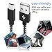 [4 Pack] Micro USB Cable Android [3FT 6FT 6FT 10FT], Premium Nylon Braided Cable, USB to Micro Lightning Cable High-Speed Syncing and Charging Cable for Samsung, Motorola, HTC and More Android Devices