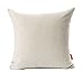 Kingla Home Square Pillow Cases Cotton Linen Couch Cushion Covers Decorative Zippered Throw Pillow Covers 18 X 18 Inch Blue Rusty Anchor with Coral