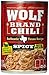 WOLF BRAND Spicy Chili With Beans, Zesty Green Chilies & Tomatoes, 15 oz. (Pack of 12)