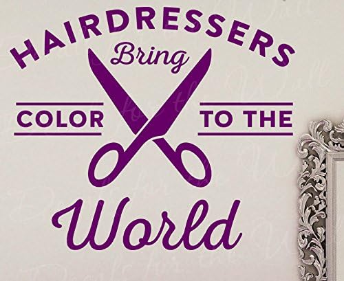 Amazon Com Hairdressers Bring Color To The World Beauty Salon