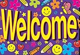 Eureka Teacher Cards, Welcome, 36 Mailable Postcards (831850) - DISCONTINUED by Manufacturer