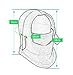 Dxnona® Outdoor Warm Windproof Camouflage Fleece Head Hat Face Mask (multicolor 1)