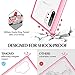 TiMOVO Cover Compatible with Galaxy Note 10 Plus Case/Galaxy Note 10+ 5G Case, Slim PC Hard Panel + TPU Bumper Shockproof Case Fit Samsung Galaxy Note 10 Plus / 10+ 5G 6.8 inch 2019 - Pink