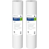 Pentair Pentek DGD-7525-20 Big Blue 20-Inch Sediment Filter, Pack of 2 | Whole House Spun Polypropylene Sediment Cartridge; 20" x 4.5", 25 Micron, 3X Dirt-Holding, NSF/ANSI 42, Fits Big Blue