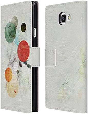 Official Tracie Andrews To The Moon And Back Space Leather Book Wallet Case Cover For Samsung Galaxy A7 (2016)