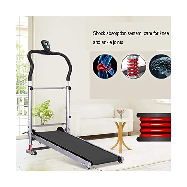 Jiasuz-Mechanical-Walking-Machine-Shock-absorbing-Folding-Manual-Treadmill-Work-Machine-Fitness-Exercise-Homenon-electric-Treadmill-No-Power-for-Home-Gym-Office-Workout Jiasuz Mechanical Walking Machine, Shock-absorbing Folding Manual Treadmill Work Machine Fitness Exercise Home,non-electric Treadmill, No Power, for Home, Gym, Office Workout