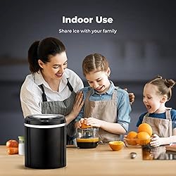TRUSTECH Ice Makers Countertop, 9 Cubes Ready in 6