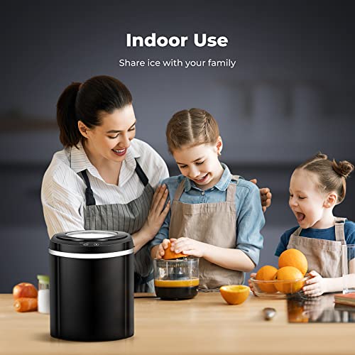 TRUSTECH Ice Makers Countertop, 9 Cubes Ready in 6