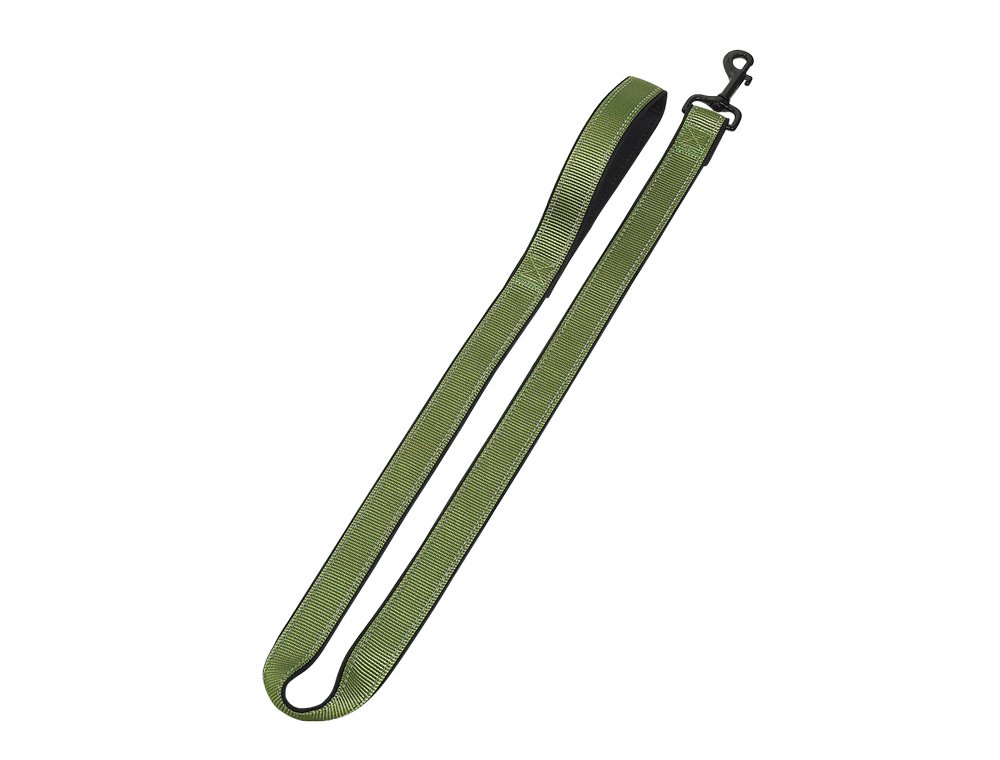 Nobby Classic Reflect Soft Leash, 120 x 3 cm, Pastel Green/Black