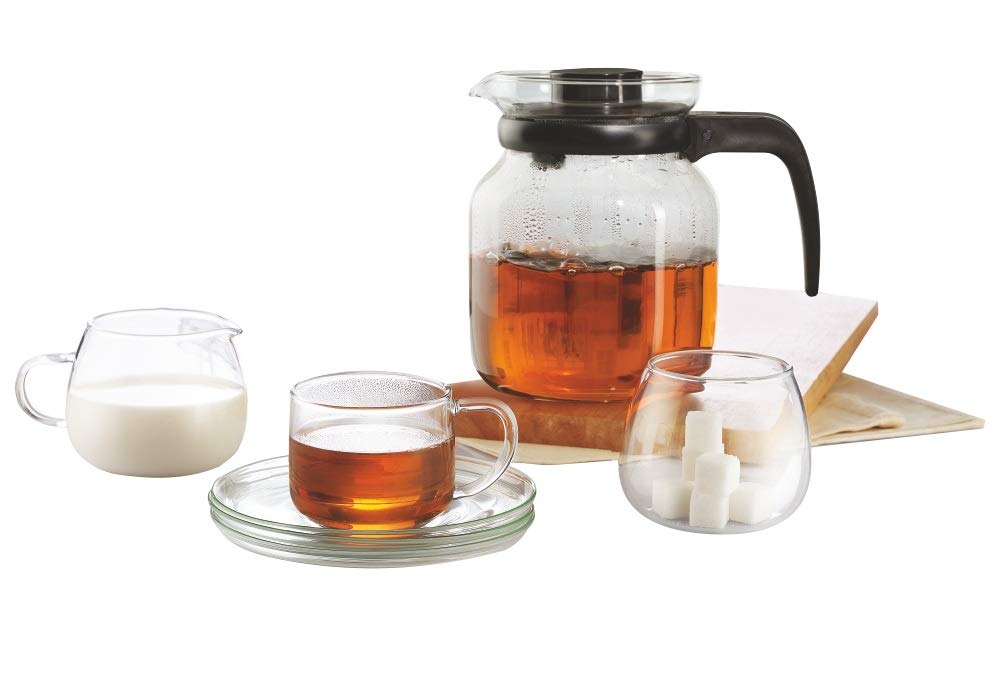 Buy Borosil Piccoletta Tea Set, 9Pieces Online at Low Prices in