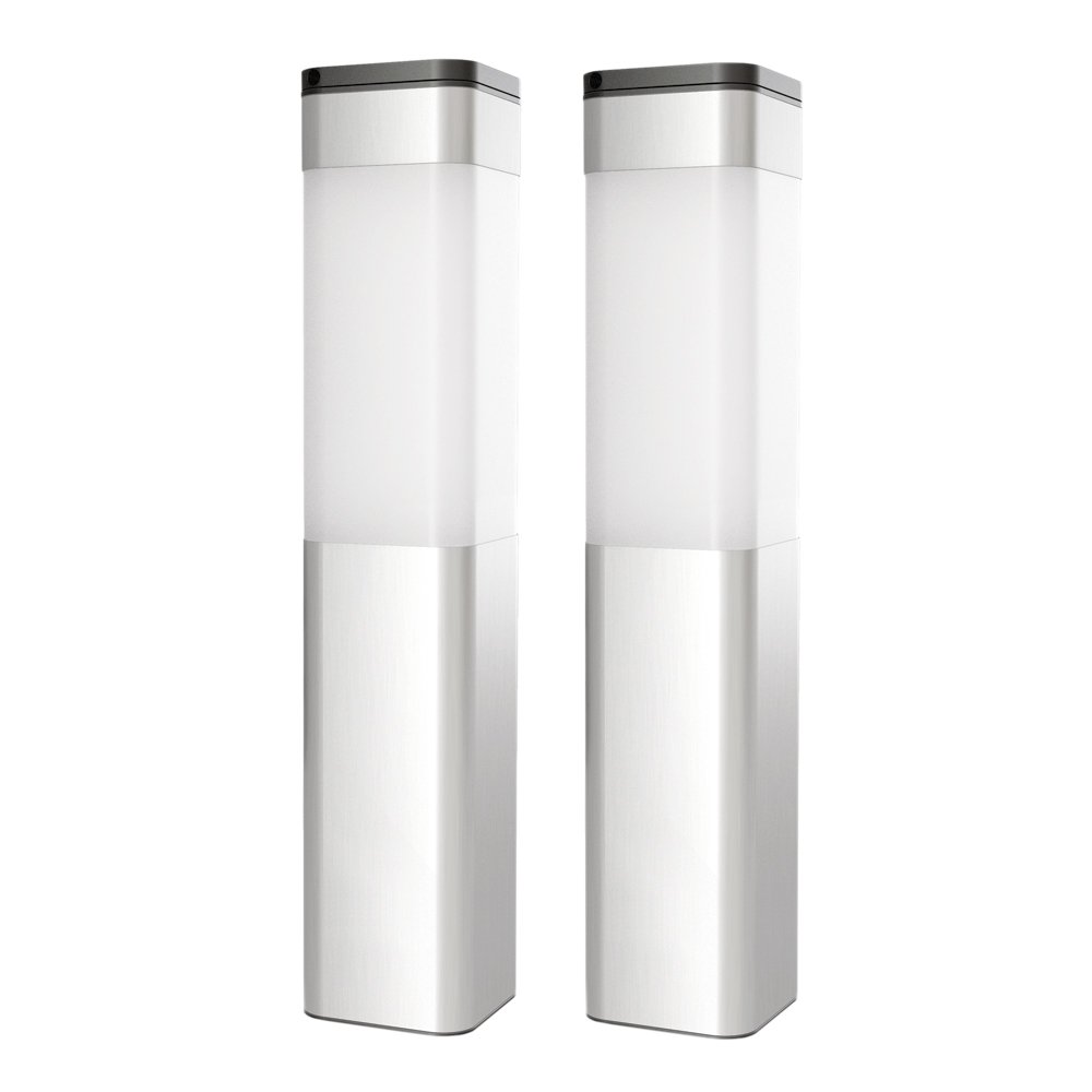 SolarCentre® Kodiak Outdoor Solar Powered Garden Post Lights (Set of 2)