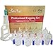 Cupping Therapy Set -Medical Grade Professional Cupping Kit (14 Suction Cups, Vacuum Pump, Extension Tube)- for Body & Muscle Massage, Sport Injury, Pain Relief, Physical Therapy