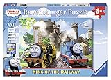 Ravensburger Thomas & Friends: King of The Railway - 100 Piece Jigsaw Puzzle for Kids – Every Piece is Unique, Pieces Fit Together Perfectly