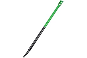 Iweshal Winch Bar, 1 Pack Combination Winch Bars with Square Head for Flatbed Trailer Winches and Trucks, Painted Combination Carbon-Steel Construction and No-Slip Handle Winch Bar (Black & Green)